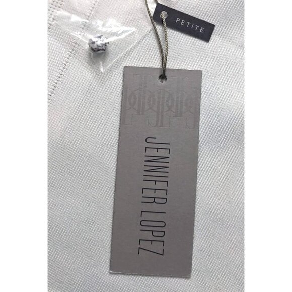 NWT JENNIFER LOPEZ Purple Sheer Snakeskin Cold Shoulder Top w/ Crystals Size XSP - Picture 8 of 9